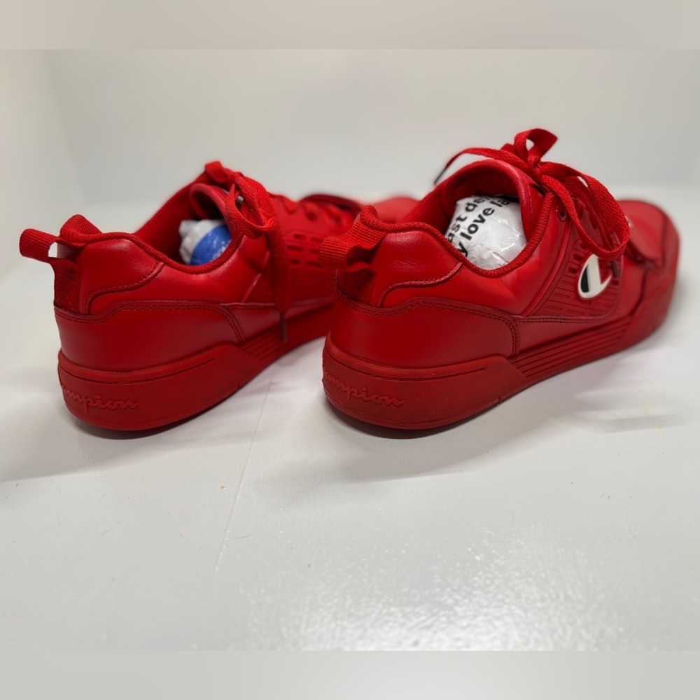 Champion 3 On 3 Low Sneakers Red | Boys Youth 9 (Fits Men’s 9) - Picture 6 of 11